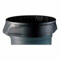 Coastwide ACCUFIT LINEAR LOW-DENSITY CAN LINERS, 55 GAL, 1.3 MIL, 40in X 53in, BLACK, 100PK 472384